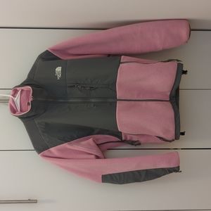 Pink North Face Fleece